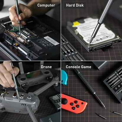 Multi-Purpose 63-In-1 Magnetic Screwdriver Set, Repair Tool Kit for Phone, Laptop, DIY