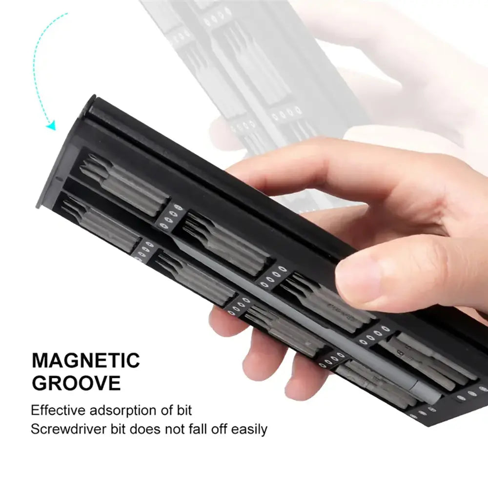 Multi-Purpose 63-In-1 Magnetic Screwdriver Set, Repair Tool Kit for Phone, Laptop, DIY