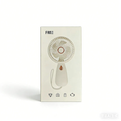 Portable Handheld Turbo Fan, 5 Gear Wind Hand Fan, Handheld Fan, Portable Mini Hand Fans, USB Rechargeable Turbo Fan, Rechargeable Pocket Fan, Fan for Outdoor & Indoor, Multifunctional Cooling Fan