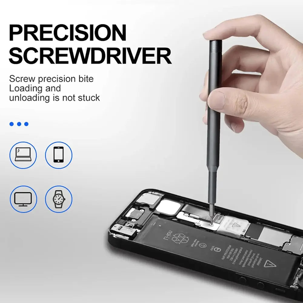 Multi-Purpose 63-In-1 Magnetic Screwdriver Set, Repair Tool Kit for Phone, Laptop, DIY