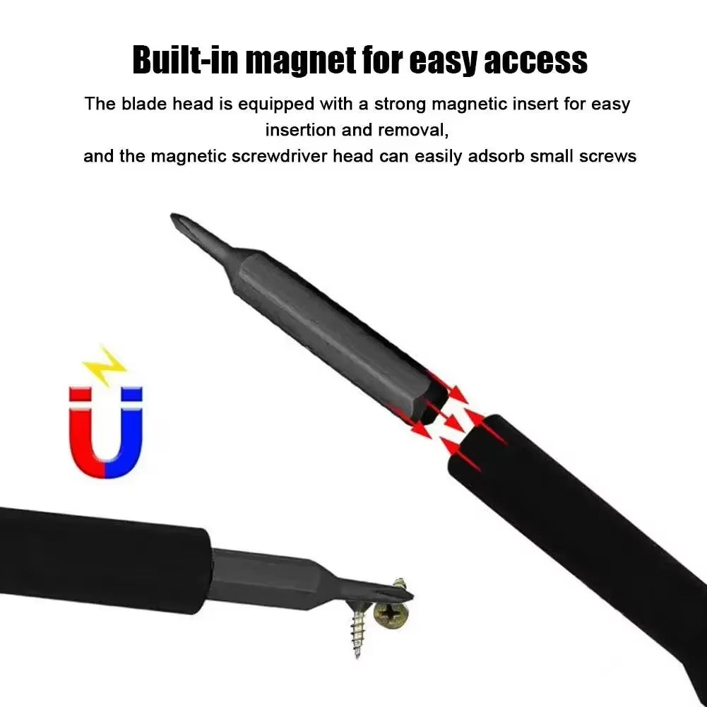 24-In-1 Precision Screwdriver Set Mini Repair Tool Kit for Camera Laptop Phone Glasses Game Console Watch Maintenance