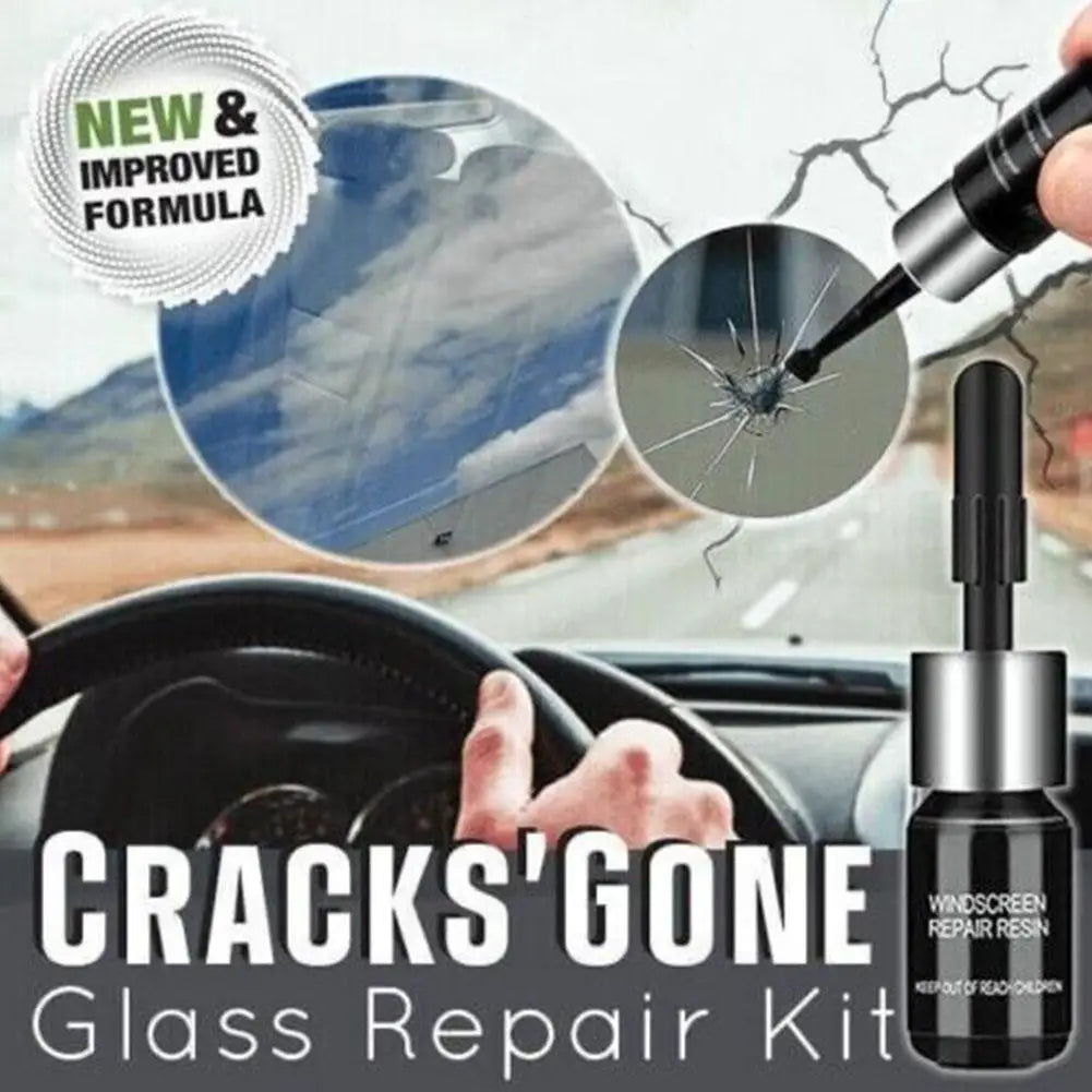 Auto Glas Reparatie Window Cracks Gone Kit Verwijder Krassen Auto Vrachtwagen Motorfietsen Broken Reparatie Voorruit Crack Recov