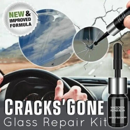 Auto Glas Reparatie Window Cracks Gone Kit Verwijder Krassen Auto Vrachtwagen Motorfietsen Broken Reparatie Voorruit Crack Recov