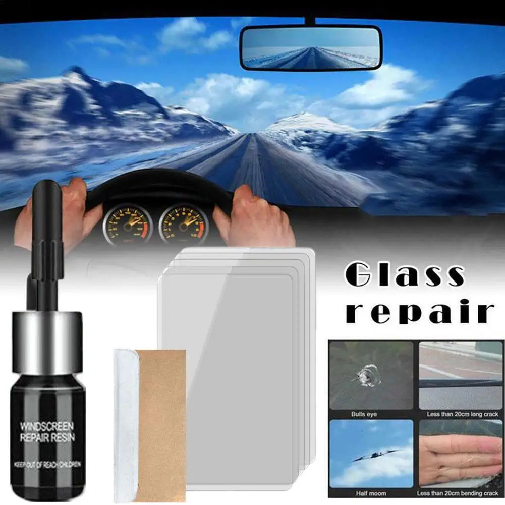 Auto Glas Reparatie Window Cracks Gone Kit Verwijder Krassen Auto Vrachtwagen Motorfietsen Broken Reparatie Voorruit Crack Recov