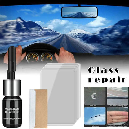 Auto Glas Reparatie Window Cracks Gone Kit Verwijder Krassen Auto Vrachtwagen Motorfietsen Broken Reparatie Voorruit Crack Recov