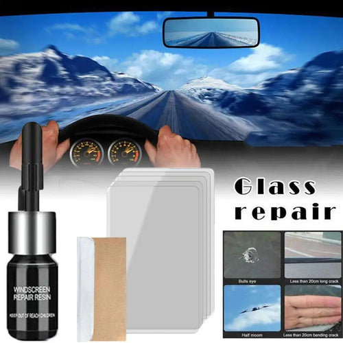Auto Glas Reparatie Window Cracks Gone Kit Verwijder Krassen Auto Vrachtwagen Motorfietsen Broken Reparatie Voorruit Crack Recov