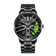 Hollow Wheel Minimalist Erkek Saati – Men's Stone Watch